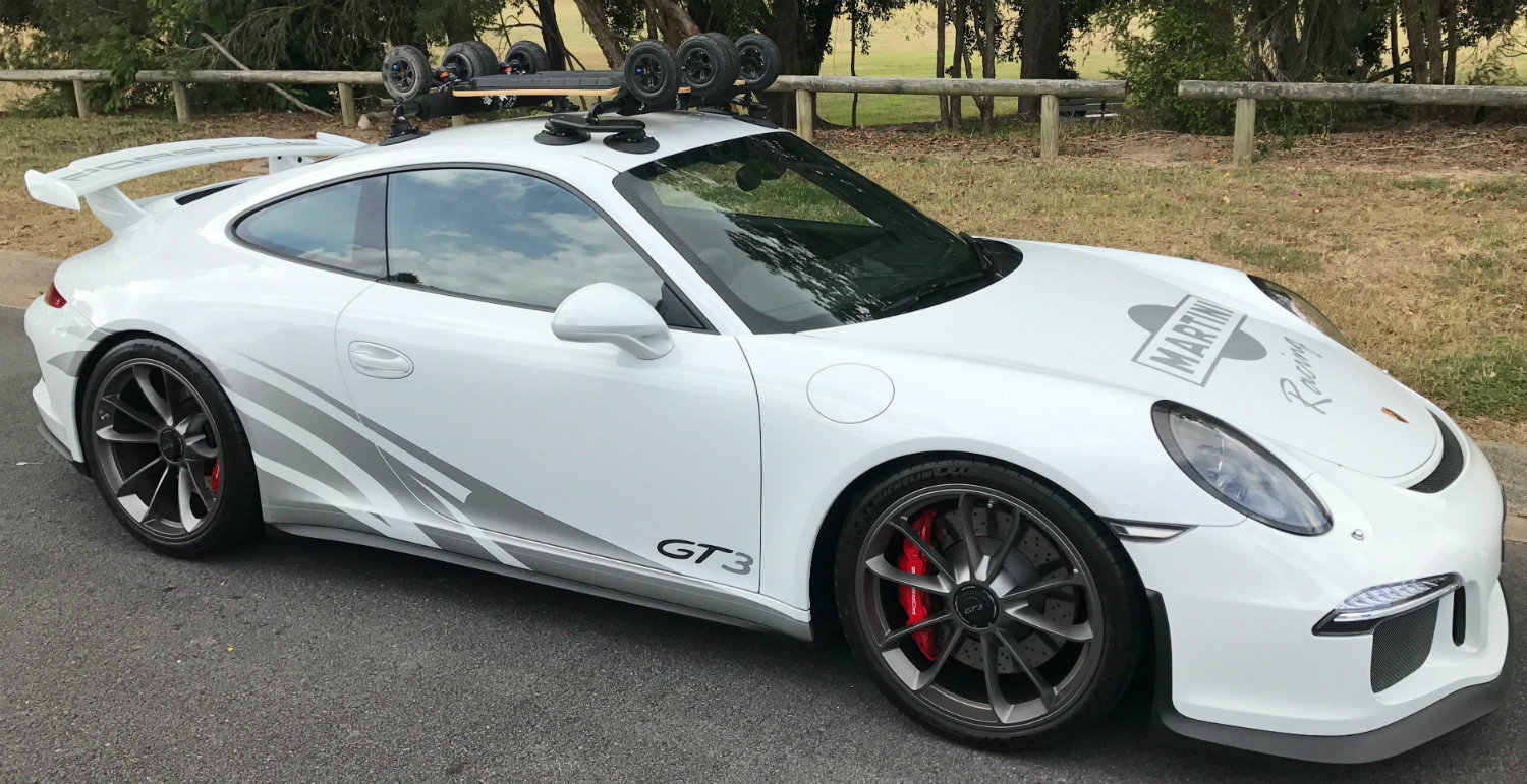 Porsche GT3 Roof Rack - SeaSucker Heavy-Duty Roof Rack